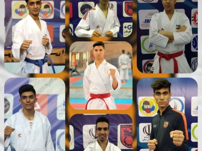 درخشش پسران کاراته کاران تیم صنعت مس رفسنجان در رقابت های برترین برترین های ایران